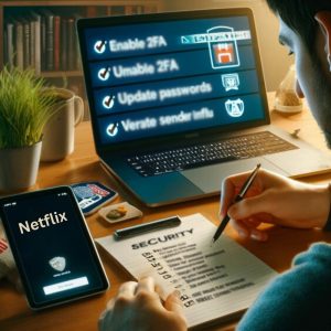 Steps to Protect Yourself from Netflix Text Scam
