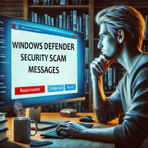 Understanding Windows Defender Security Scam Messages