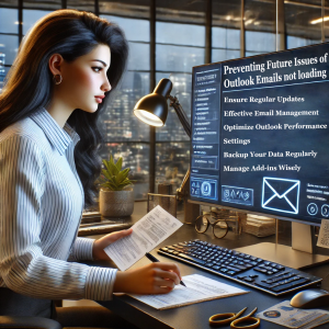 Preventing Future Issues of Outlook Emails not loading