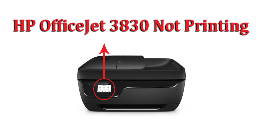 HP OfficeJet 3830 Not Printing