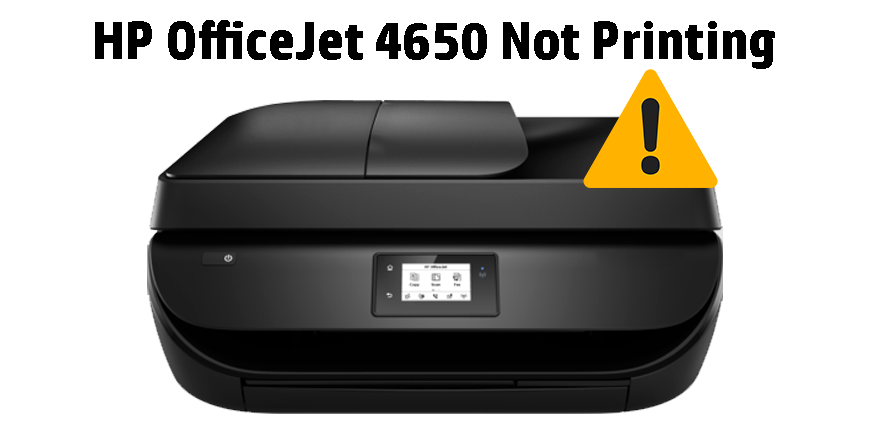 HP OfficeJet 4650 Not Printing